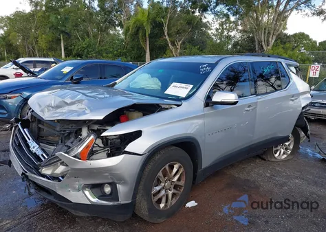 2019 Chevrolet Traverse 1Lt из США, поврежденный, VIN 1GNERGKW9KJ221512